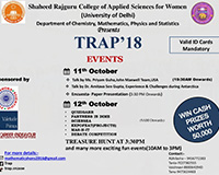 Trap - Department of Physica, Chemistry,Maths, Statistics